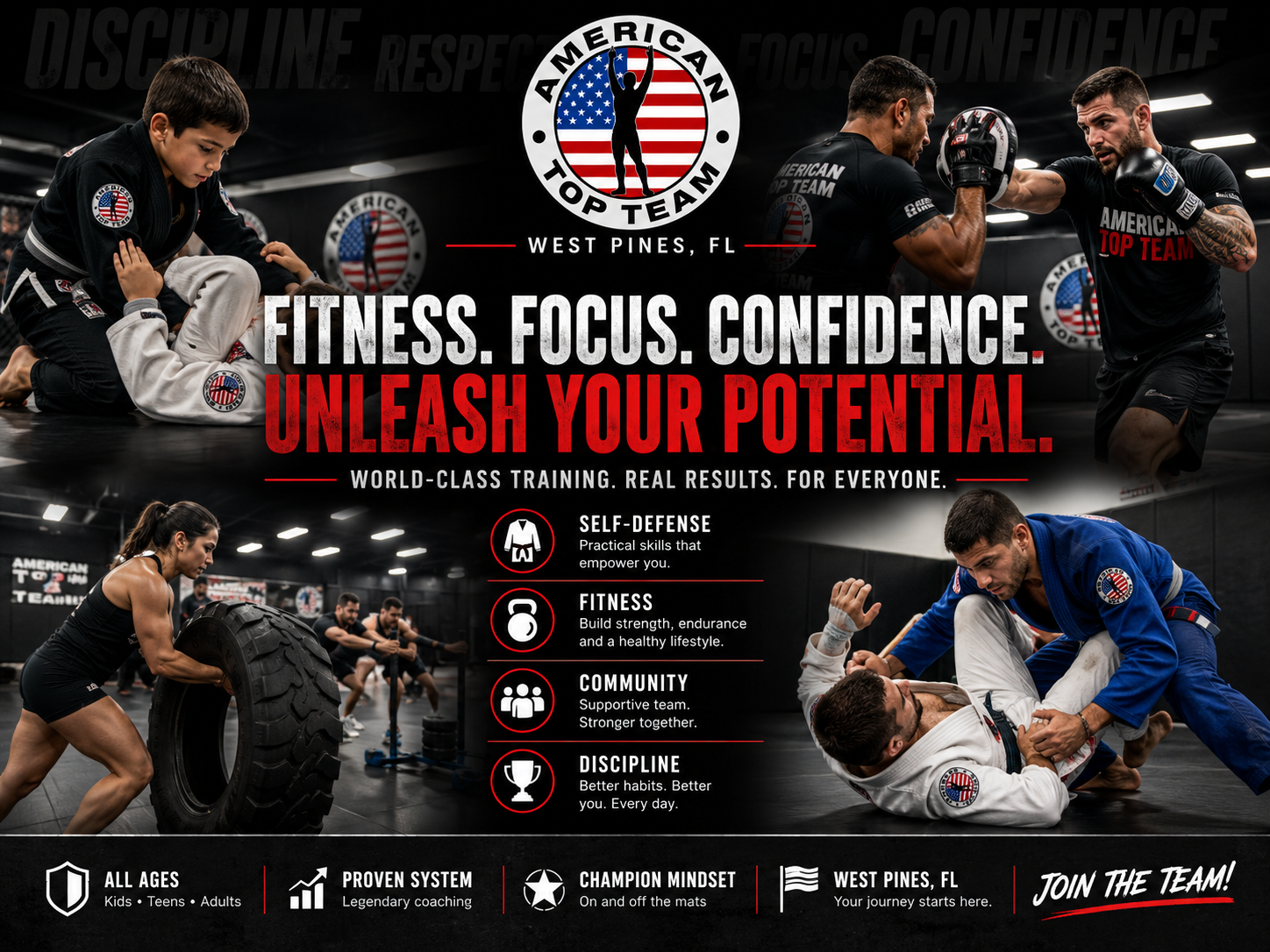 ATT West Pines self-defense and fitness training