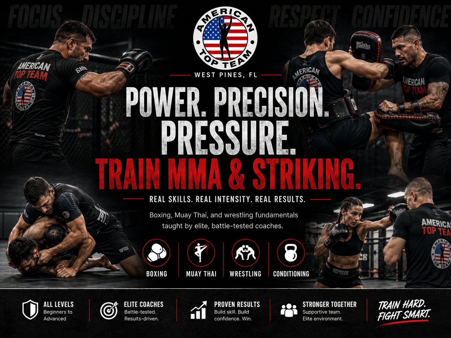 MMA and no-gi training group at ATT West Pines